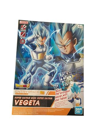 Maquette Entry Grade Super Saiyan God Super Saiyan Vegeta Bandai neuf