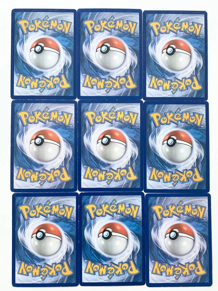 Lot de 9 cartes Pokémon - photo numéro 2