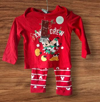 Ensemble pyjama Mickey et Minnie