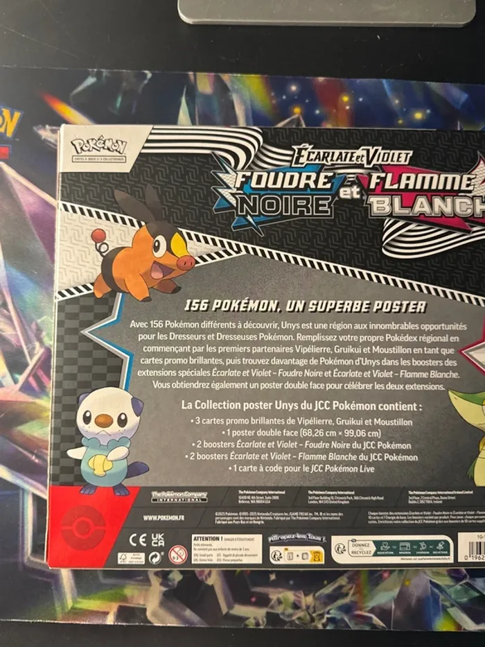 Coffret collection poster - Foudre noire et Flamme blanche - photo numéro 3