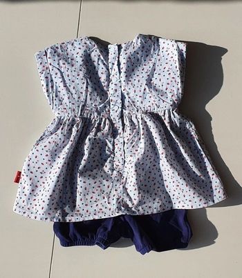 Combinaison courte fille 3 mois