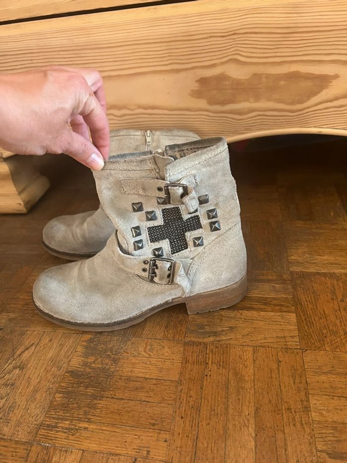 Bottines texto 38