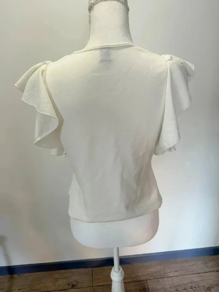 Top blanc taille M - photo numéro 3