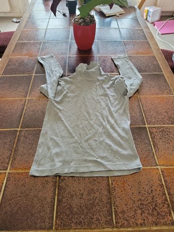 Tee shirt manche longue Col roulé