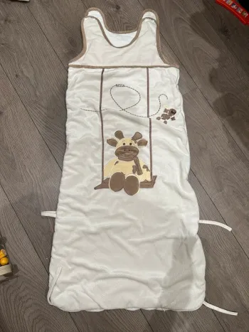 Gigoteuse velour girafe 12-36 mois