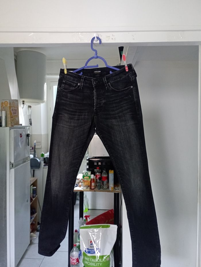 Jean slim de marque Jack & Jones taille l - photo numéro 2
