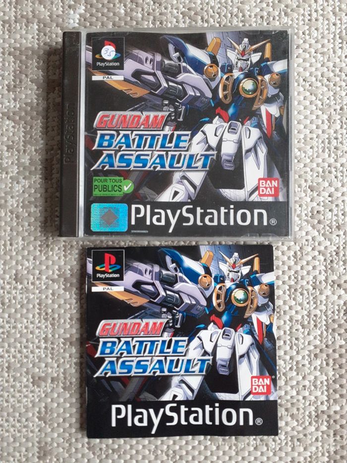 Playstation 1 ps1 gundam battle assault