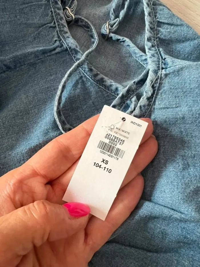 Jolie débardeur imitation jeans GAP 5 ans neuf - photo numéro 5