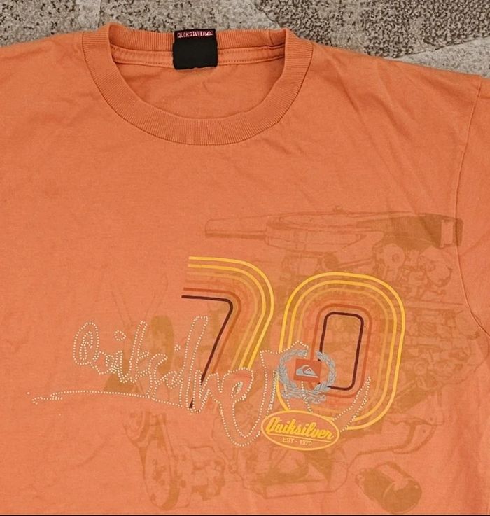 Tee-shirt Quiksilver orange - photo numéro 3