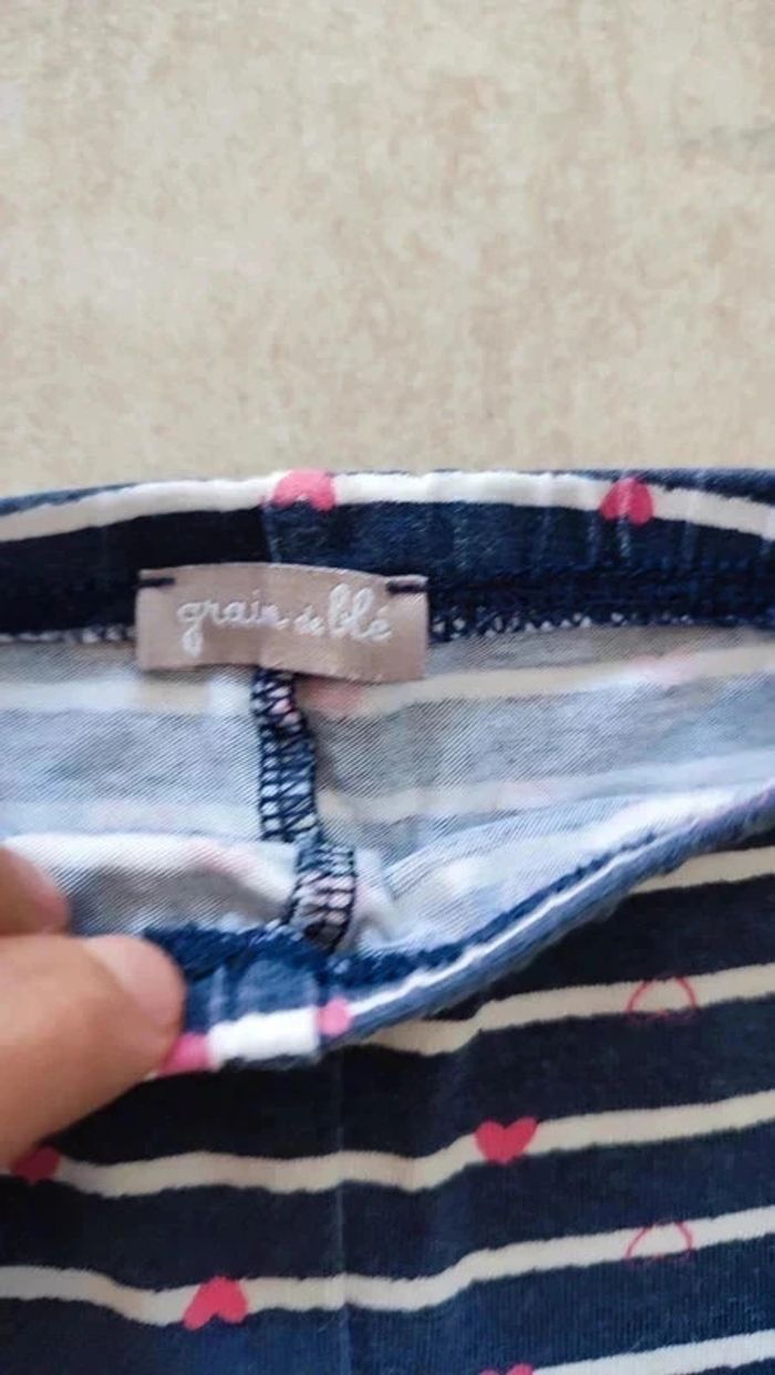 💗 Legging coeur fille 6 mois | Grain de Blé | Très bon état | Réductions sur les lots 💗 - photo numéro 3