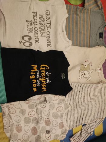lot tee shirt manches longues