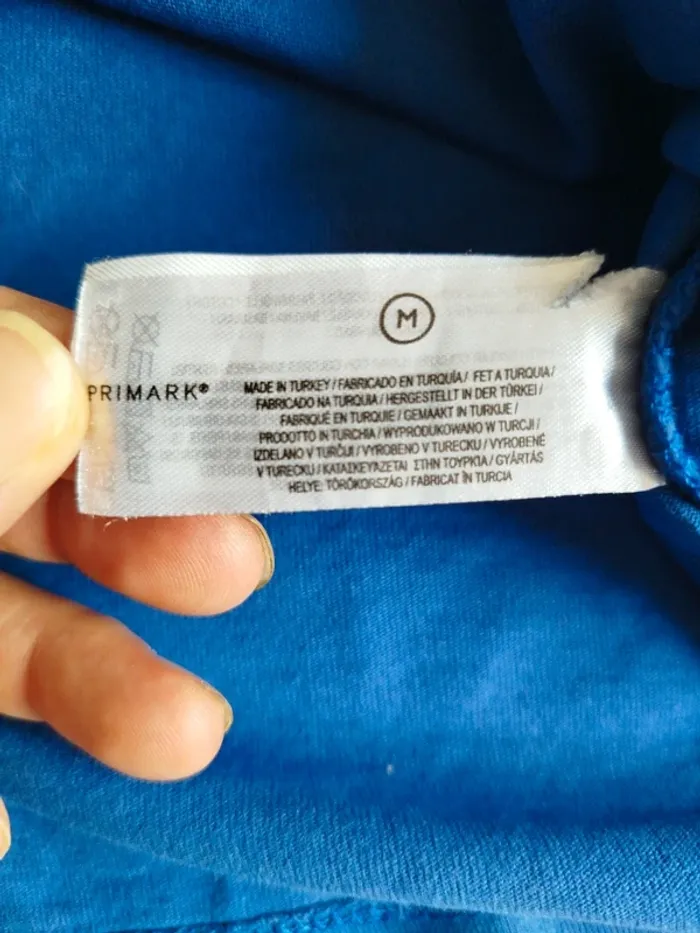 T-shirt bleu Naruto Primark taille M - photo numéro 7