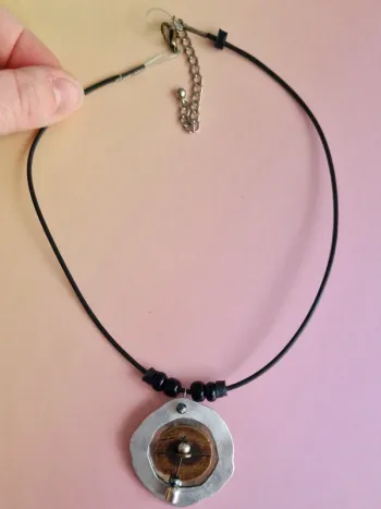 Collier ethnique rond