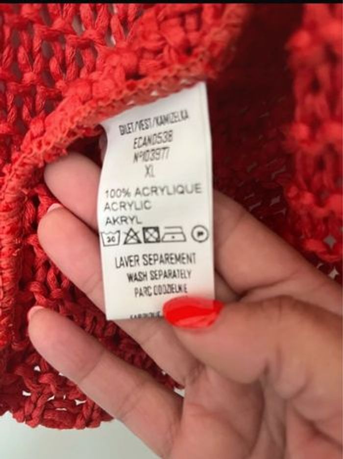 Gilet en crochet Jacqueline Riu - photo numéro 3