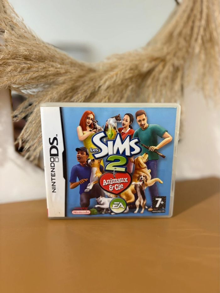 Jeux Nintendo DS - les sims 2 animaux & cie - en très bon état