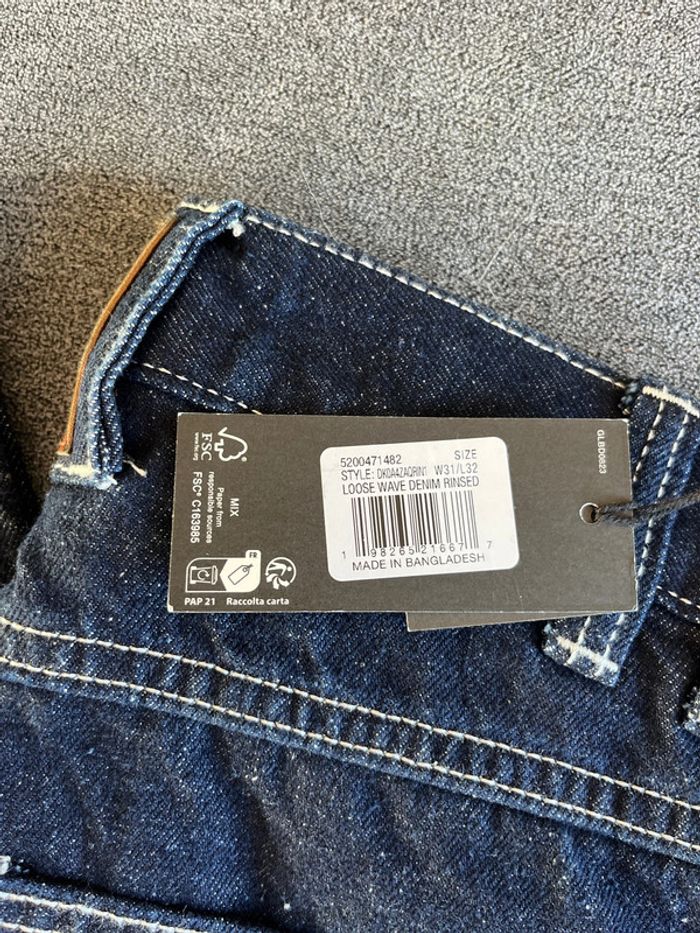 Jean Dickies Loose Wave denim rinsed - photo numéro 3
