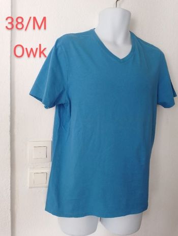 Tee shirt manches courtes homme 38/M