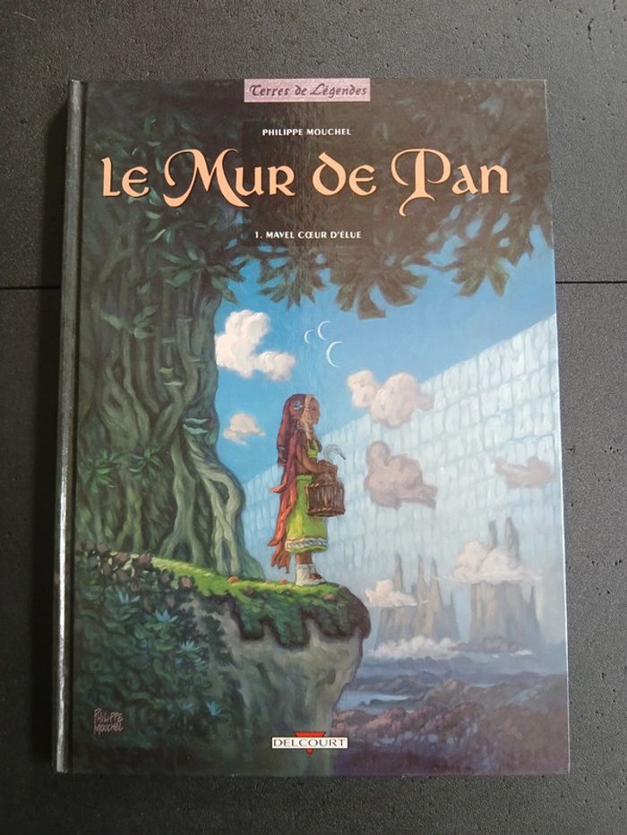 Bd le mur de pan 1,EO, avec ex libris num et signe