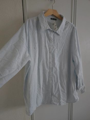 Chemise perlés grande taille neuve