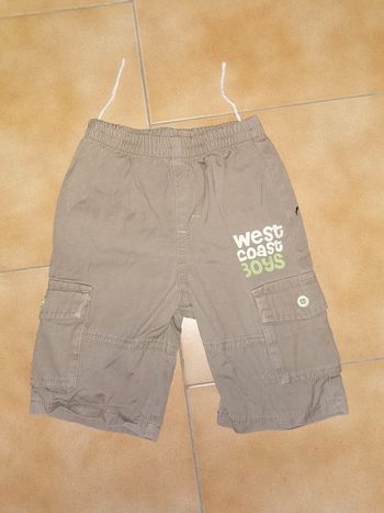 Pantacourt écriture bicolore 12mois