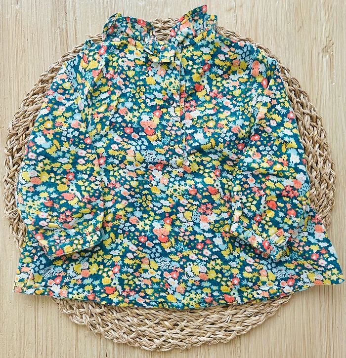 Blouse/tunique fleurie TAO - photo numéro 2