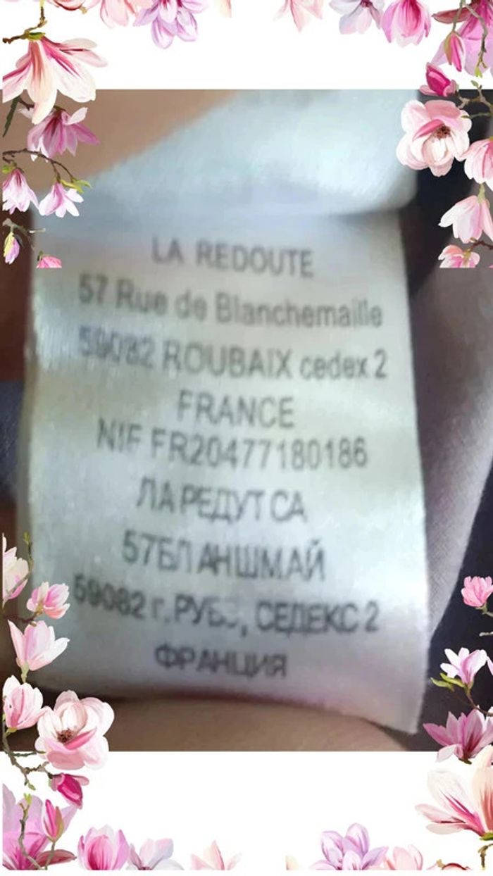 Blouse ou tunique,fille unie 3 mois ou 60 cm -Cocoon La Redoute-2 vêtements achetés le 3ème offert - photo numéro 10