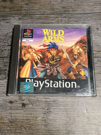 Wild Arms Jeu PS1 Sans jaquette avant Sony