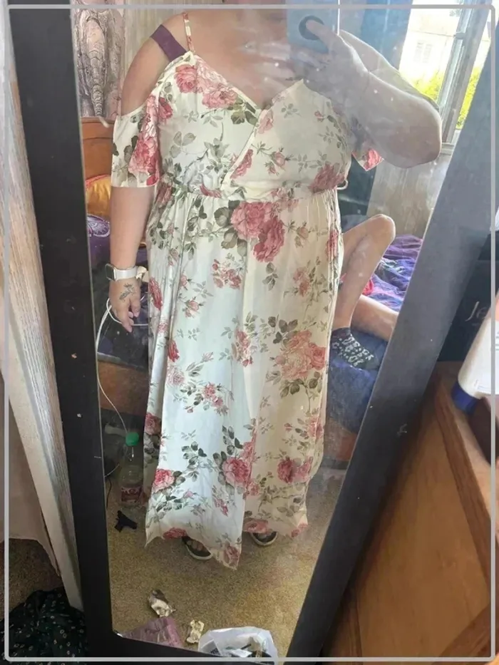 Magnifique robe longue shein taille 48