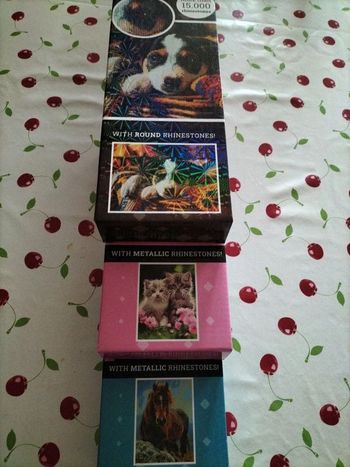 🎨Lot de 3 DP - Animaux Familiers 🎨