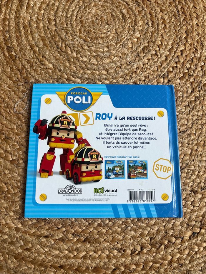 Livre robocar poli Roy à la rescousse - photo numéro 2