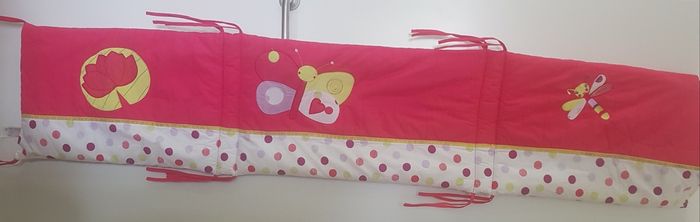 Ensemble tour de lit + couverture + drap housse