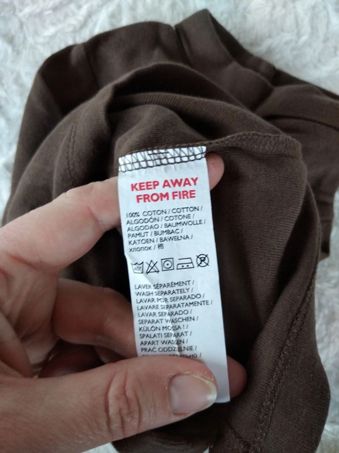 Sous pull col roulé Mixte 6 mois Kitchoun 100% coton - photo numéro 6