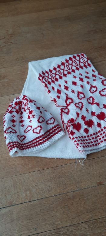 Ensemble bonnet et écharpe