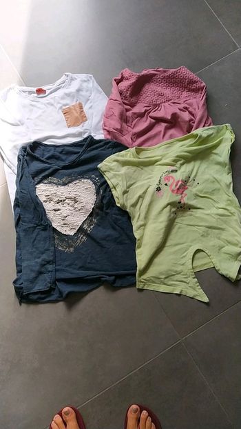 4 tee-shirt 6ans