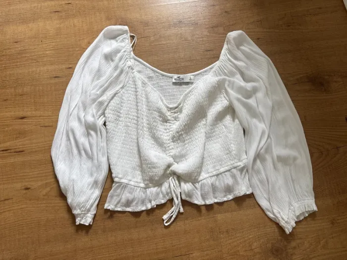 Chemisier hollister blanc