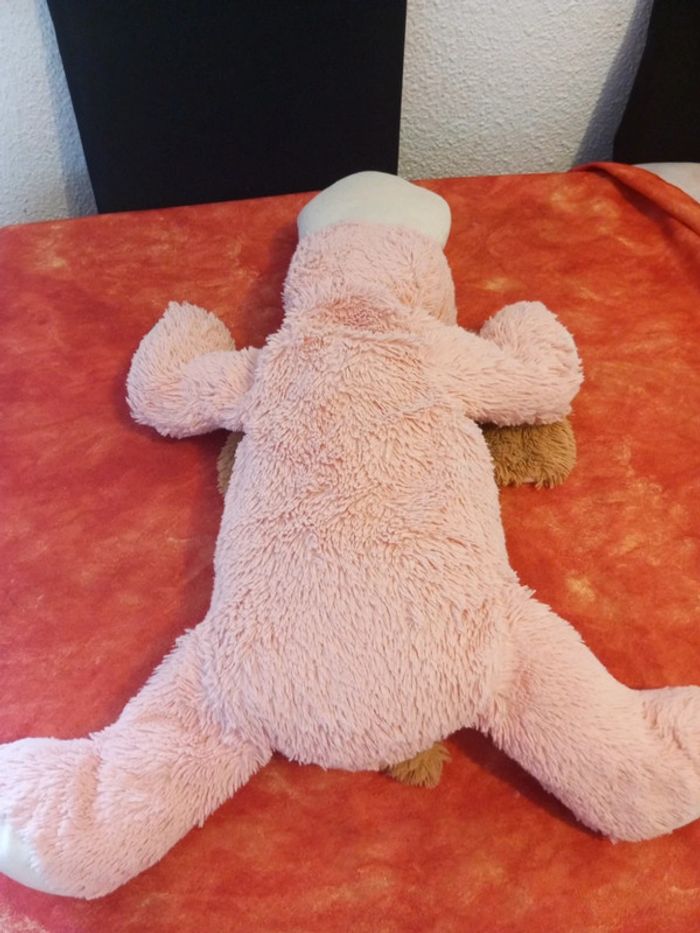 Chien rose beige marron, 60 cm - photo numéro 5