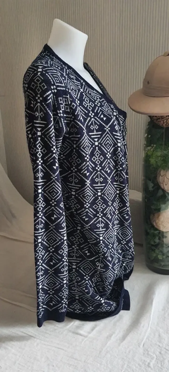 Beau gilet/kimono femme "Nicole" taille M - photo numéro 3