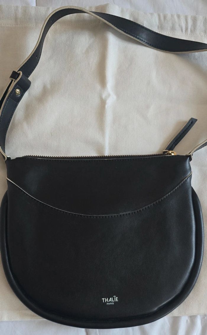 Sac à main "Adèle", Thalie Paris, en cuir vegan - photo numéro 2