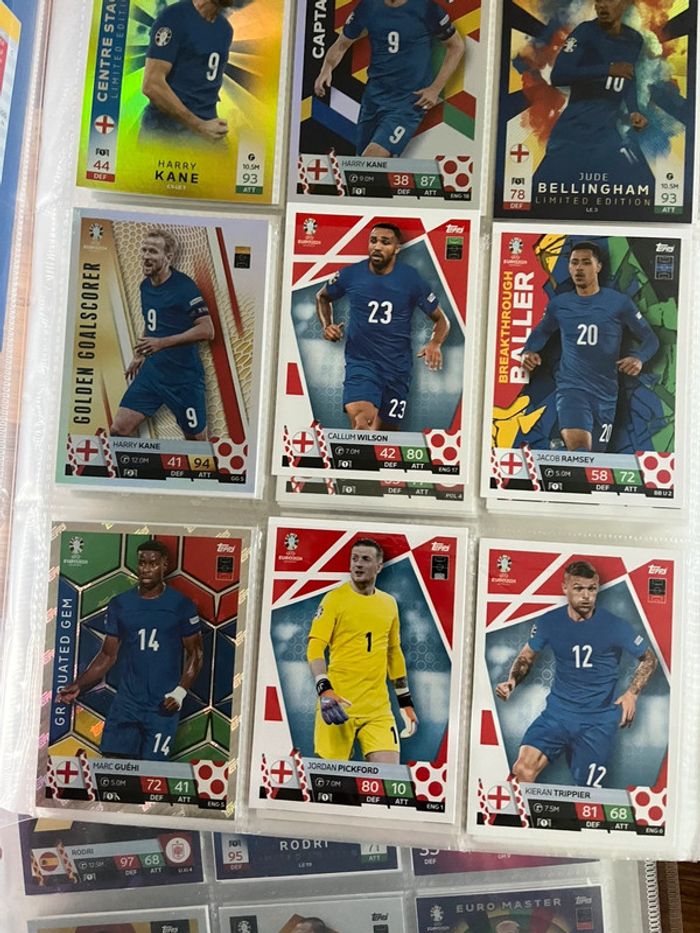 Collection match attax topps euro2024 - photo numéro 2