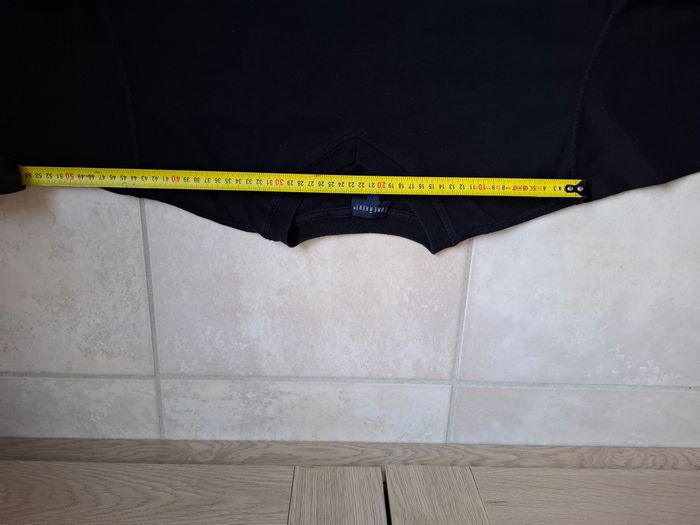 Tee-shirt noir col V, Somewhere, Taille M - photo numéro 6