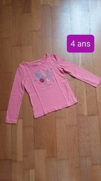 Tee-shirt manches longues Kiabi