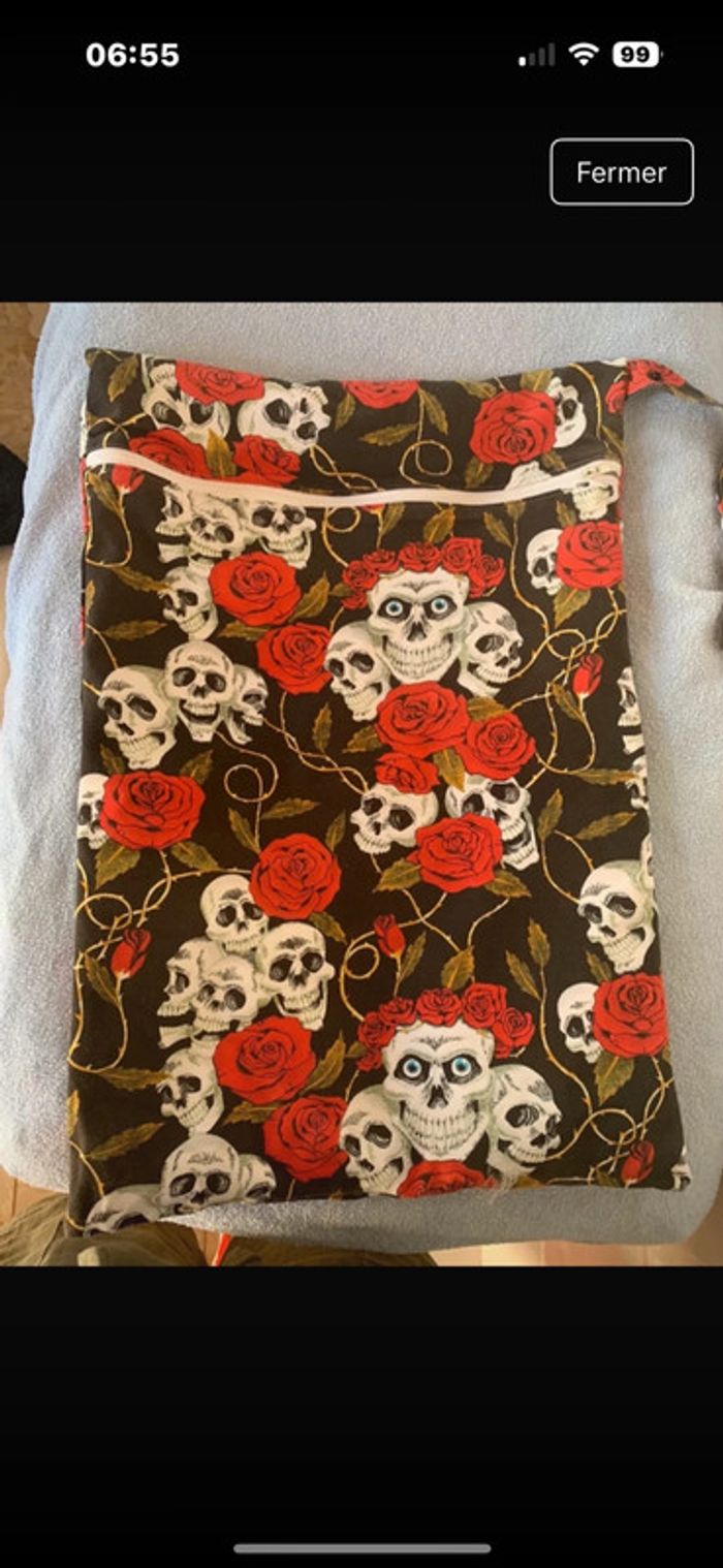 Wet bag - sac à couches sales - 10€ - photo numéro 2