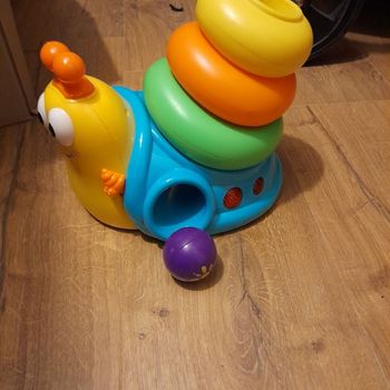 Escargot anneaux à empiler son et lumière