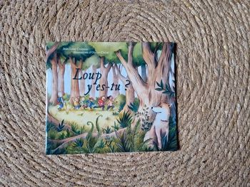 Livre enfant loup y est tu