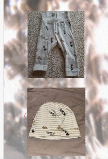 Bas + bonnet bébé mixte