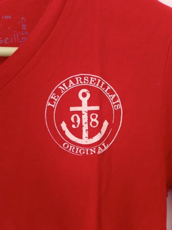 Tee shirt s rouge - photo numéro 3