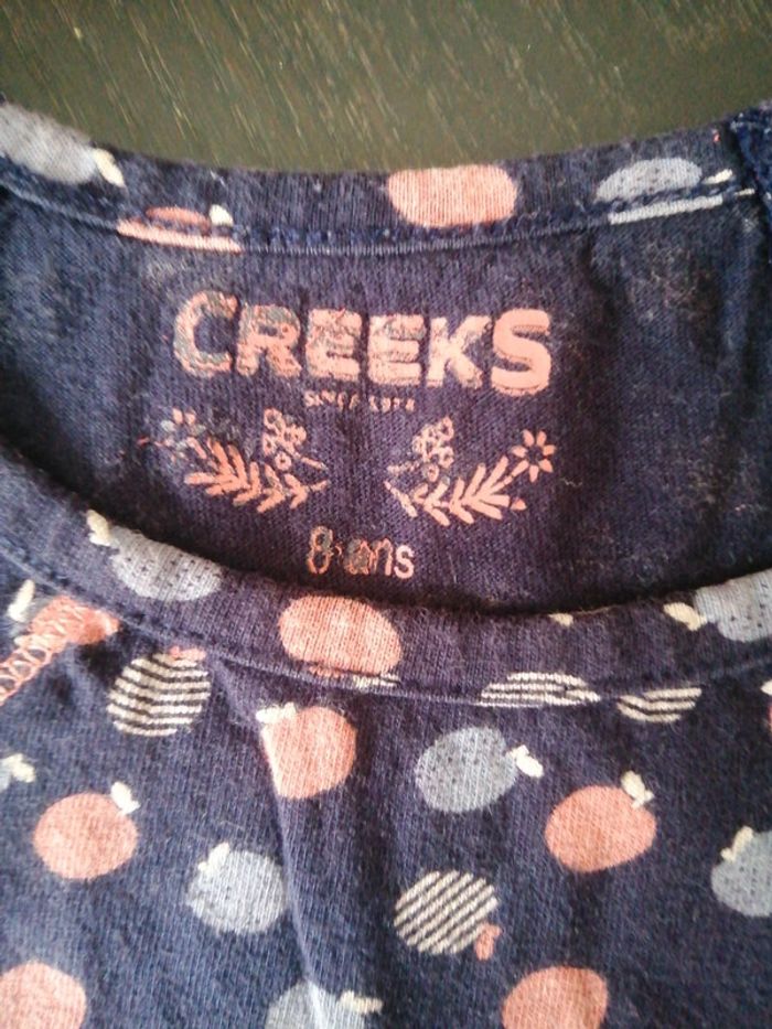 Tee Shirt Creeks 8 ans - photo numéro 3