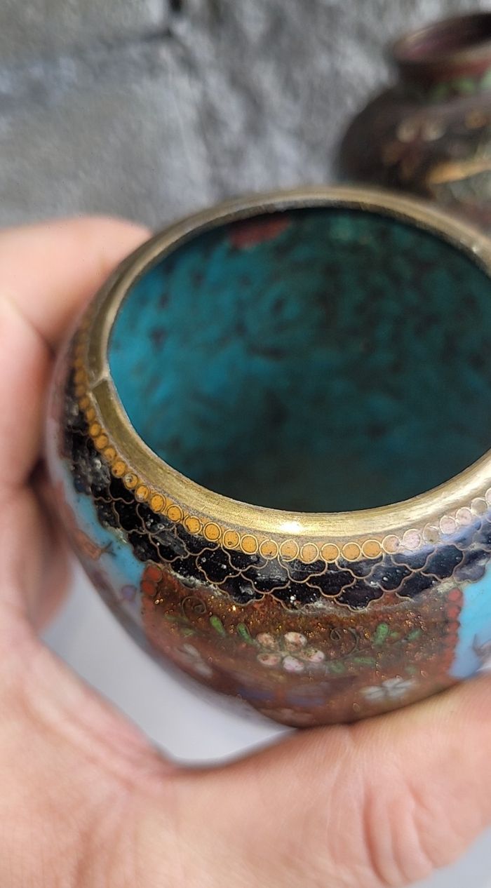 Petit vase en émaux - photo numéro 9