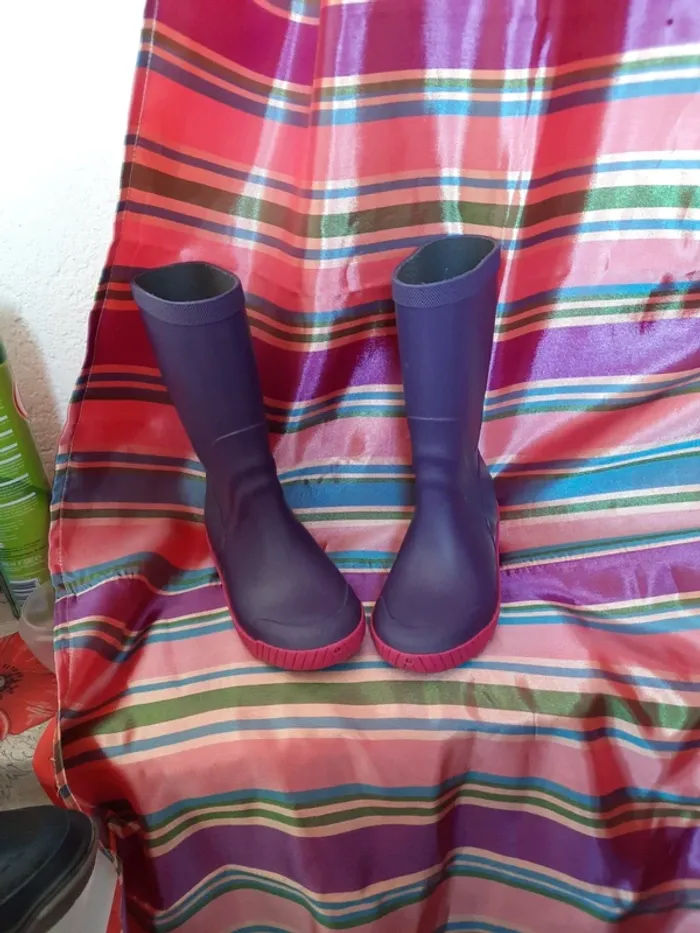 Botte de caoutchouc fille