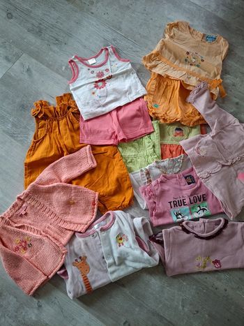 Superbe lot fille 3 mois de 13 pièces